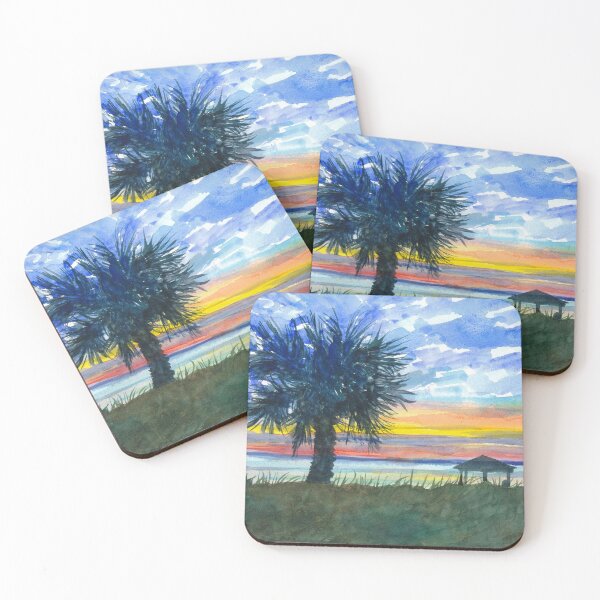 Item preview, Sunset at Edisto Island, South Carolina designed and sold by Jeanne Conway.