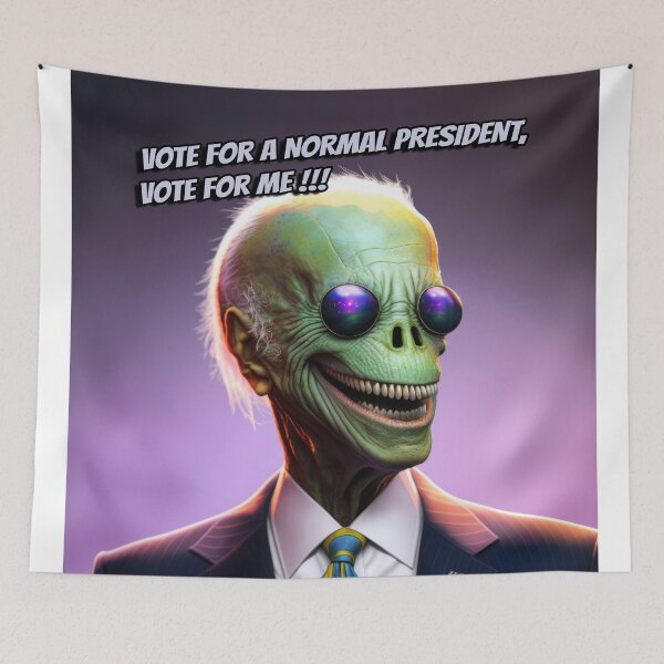 Item preview, Reptilian Biden 01 designed and sold by MartianBunnyH.