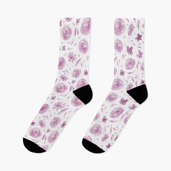 Item preview, Pink Loose Watercolor Florals designed and sold by Jarrod Vandenberg.