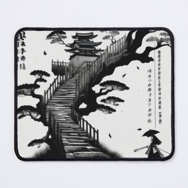 Item preview, Climbing to Calmness: Japanese Temple Heights designed and sold by orchidgd.