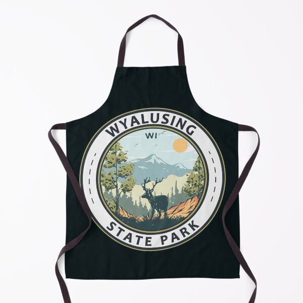 Item preview, Wyalusing State Park Wisconsin Travel Art Badge designed and sold by KrisSidDesigns.