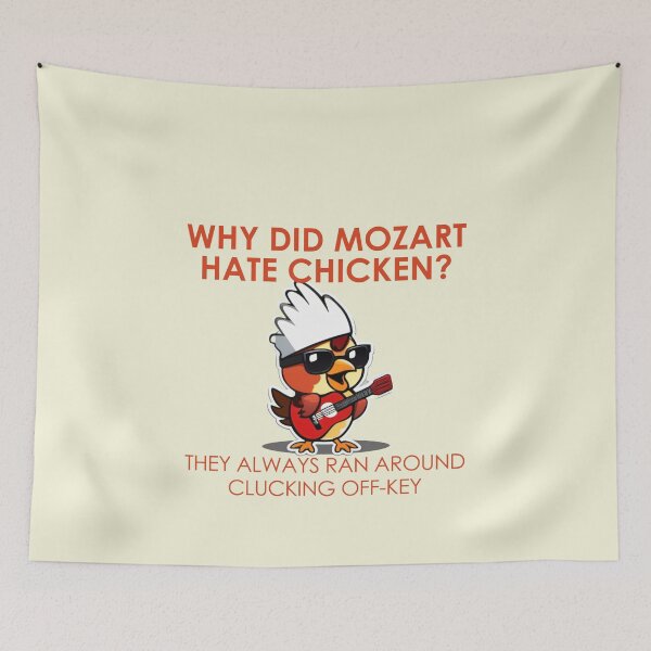 Item preview, It's Nice Play It Twice - Chiken Playing guitar - Country Music designed and sold by Amineharoni.