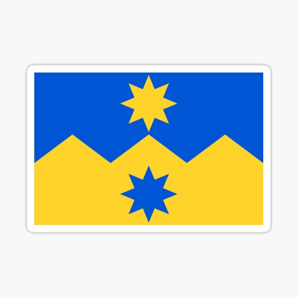 Item preview, Flag of Otago Region, New Zealand designed and sold by PZAndrews.