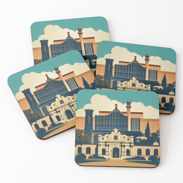 Item preview, Iconic Alamo: A Digital Cityscape Tribute designed and sold by orchidgd.