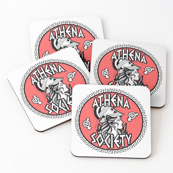 Item preview, Athena Society red logo designed and sold by athenasociety.