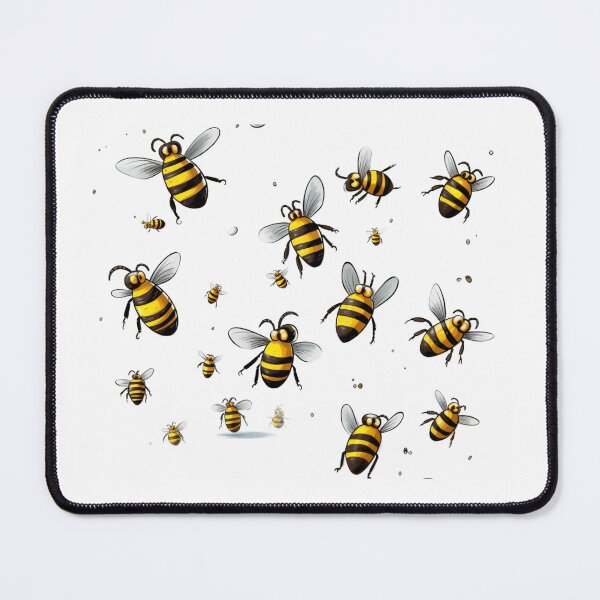 Item preview, bumble bees buzzing around designed and sold by DanieWoods.
