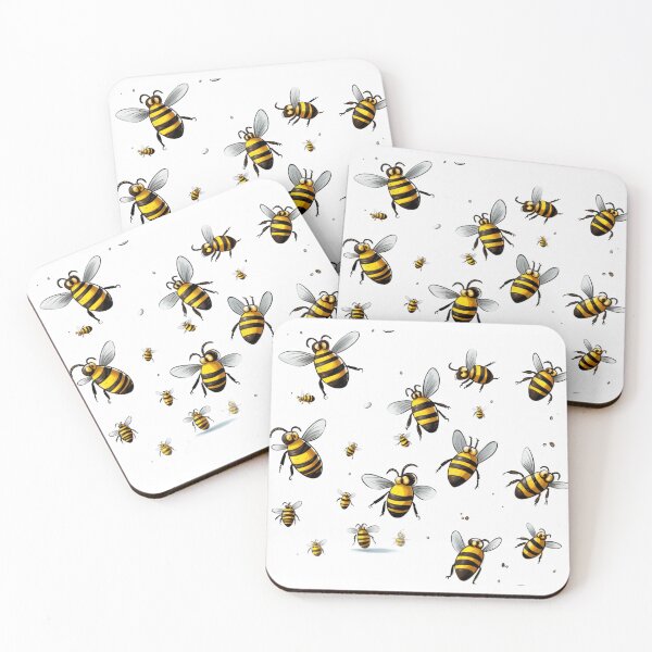 Item preview, bumble bees buzzing around designed and sold by DanieWoods.