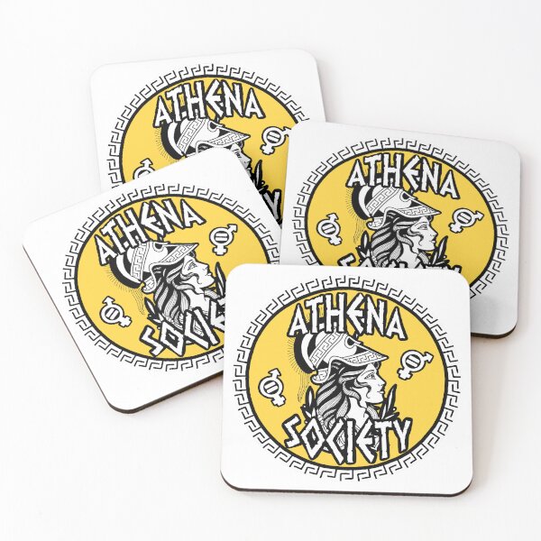 Item preview, Athena Society yellow logo designed and sold by athenasociety.