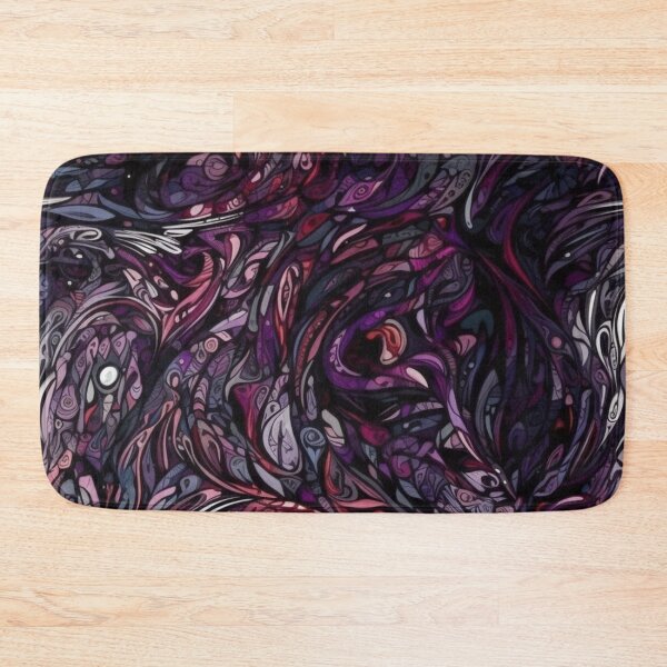 Item preview, "Fluid Impressions: Psychedelic Lava Art with Cartoonish Motifs" designed and sold by WhiteWolfe0127.