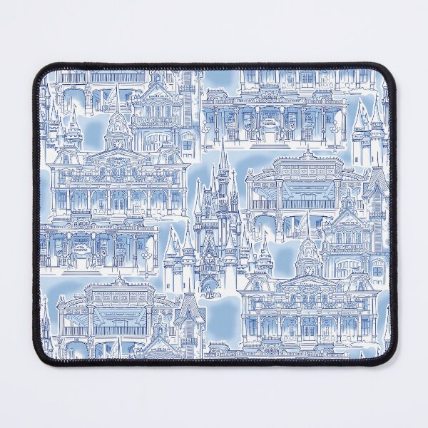 Item preview, Walking Down the Middle of Main Street Denim Blue designed and sold by Sharilea.