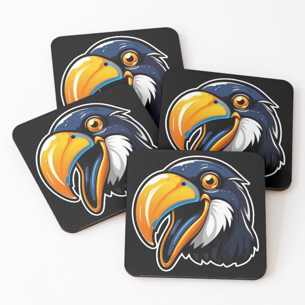 Artikelvorschau, Lustiges Tucan-Maskottchen-Logo entworfen und verkauft von LudwikeArts.