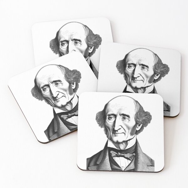 Item preview, John Stuart Mill (1806 – 873) designed and sold by NTGUILTY.