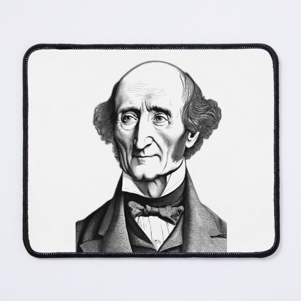 Item preview, John Stuart Mill (1806 – 873) designed and sold by NTGUILTY.