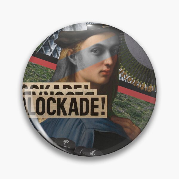 Item preview, BLOCKADE!  Pop Vintage Collage Art, Mash Up designed and sold by LT Graphic Art.