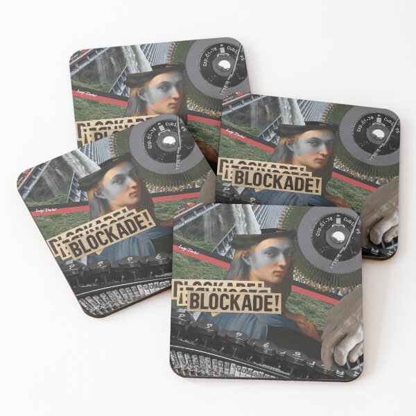 Item preview, BLOCKADE!  Pop Vintage Collage Art, Mash Up designed and sold by LT Graphic Art.