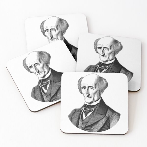 Item preview, Portrait of John Stuart Mill  designed and sold by NTGUILTY.