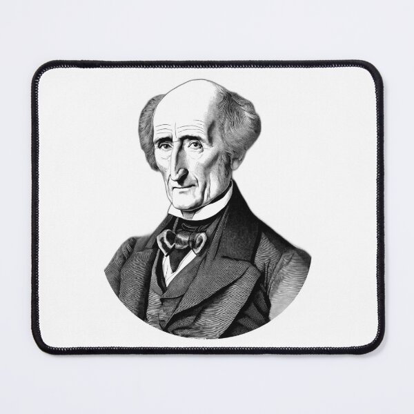 Item preview, Portrait of John Stuart Mill designed and sold by NTGUILTY.