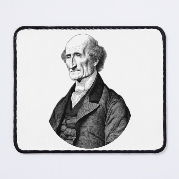 Item preview, John Stuart Mill Portrait designed and sold by NTGUILTY.