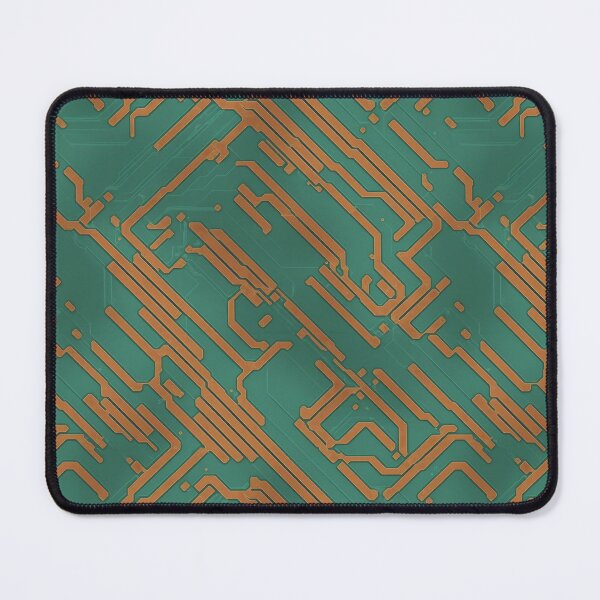 Item preview, Circuit board Seamless patterns designed and sold by RocketArtInd.