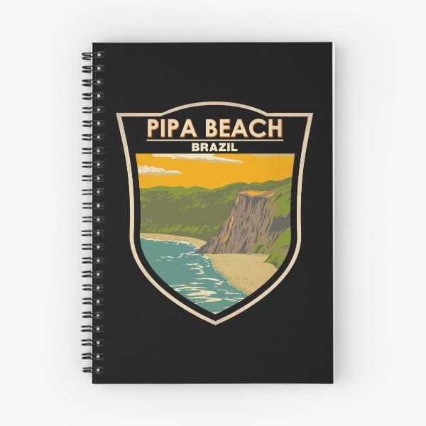 Item preview, Pipa Beach Brazil Vintage Badge designed and sold by KrisSidDesigns.