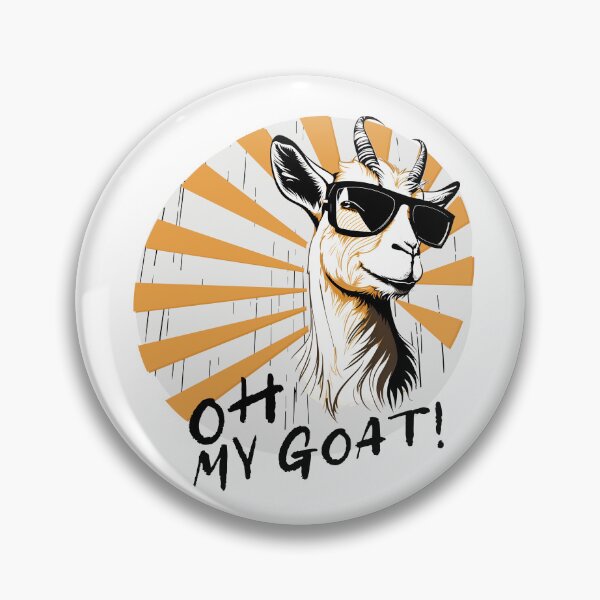 Item preview, oh my goat designed and sold by ZenStickConcept.
