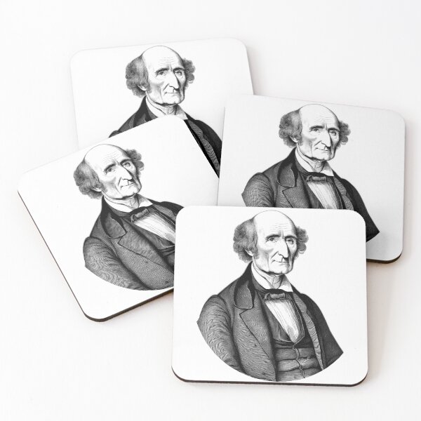 Item preview, Portrait John Stuart Mill designed and sold by NTGUILTY.