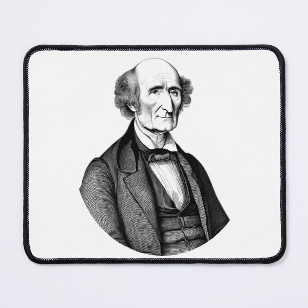 Item preview, Portrait John Stuart Mill designed and sold by NTGUILTY.