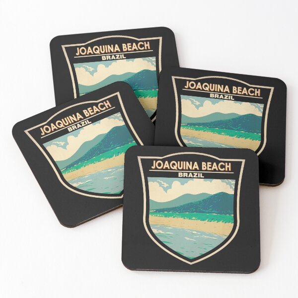 Item preview, Joaquina Beach Brazil Vintage Badge designed and sold by KrisSidDesigns.