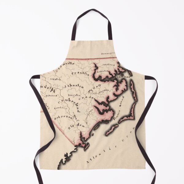 Item preview, Vintage Map of North Carolina (1819) designed and sold by BravuraMedia.