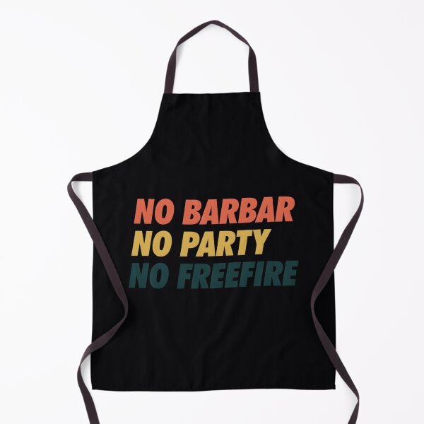 Item preview, No Barbar, No Party, No FreeFire - Simple Text designed and sold by creuxpibv61.