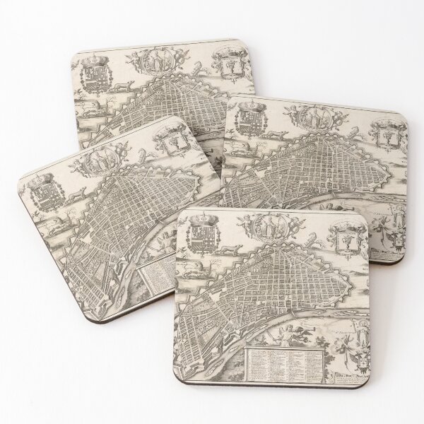 Item preview, Vintage Lima Peru Map (1688) designed and sold by BravuraMedia.