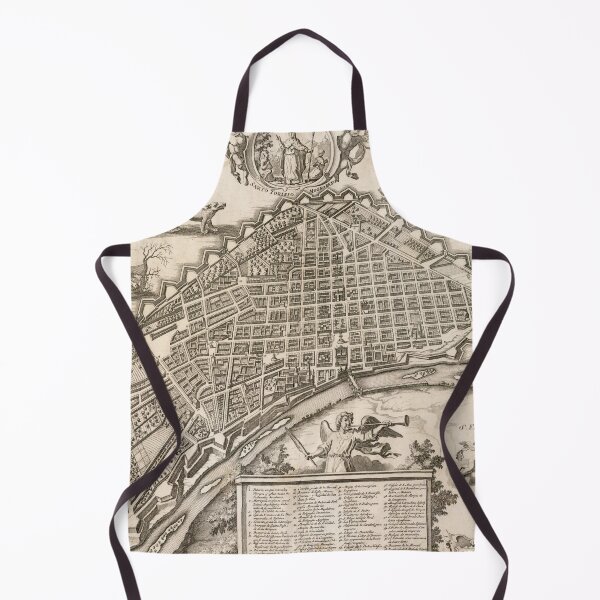 Item preview, Vintage Lima Peru Map (1688) designed and sold by BravuraMedia.
