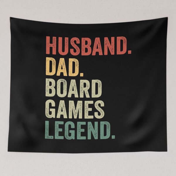 Item preview, Husband Dad Board Game Legend Vintage designed and sold by jingdomdesgine.
