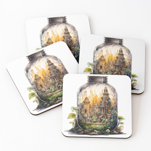 Item preview, City in a Bottle designed and sold by SchorlCraft.