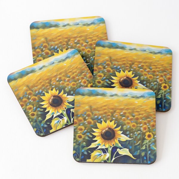 Item preview, Sunflowers In A Field designed and sold by RestingLioness.