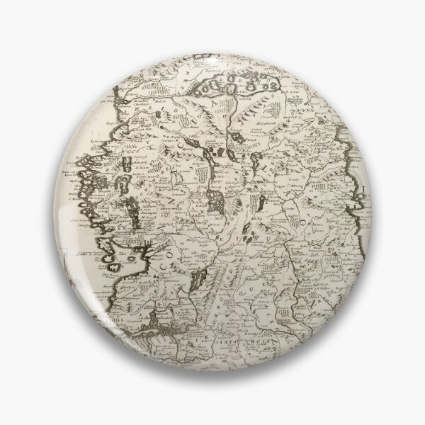 Item preview, Vintage Map of Ireland (1690) designed and sold by BravuraMedia.