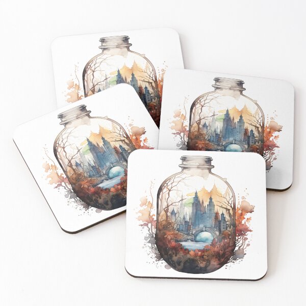 Item preview, City in a Bottle designed and sold by SchorlCraft.