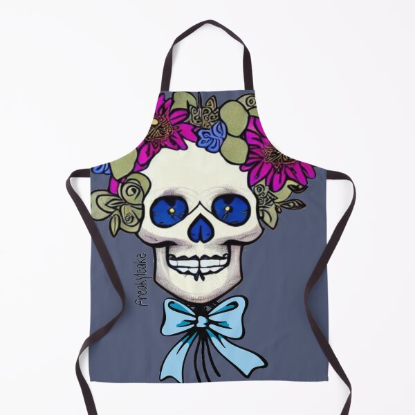 Item preview, LOVELY SKULL WITH A FLOWER CROWN designed and sold by inarausch2023.