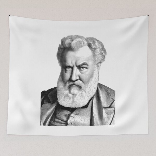 Item preview, Alexander Graham Bell (1847 –1922) designed and sold by NTGUILTY.