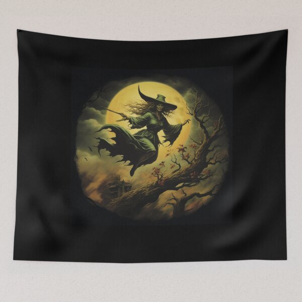 Item preview, Creepy Witch Halloween Retro Graphic Costume designed and sold by elvisg03.