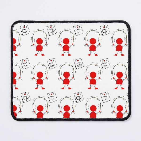 Item preview, Little kid jumping rope saying I (heart) 2 jump rope! designed and sold by EmevoliProducts.