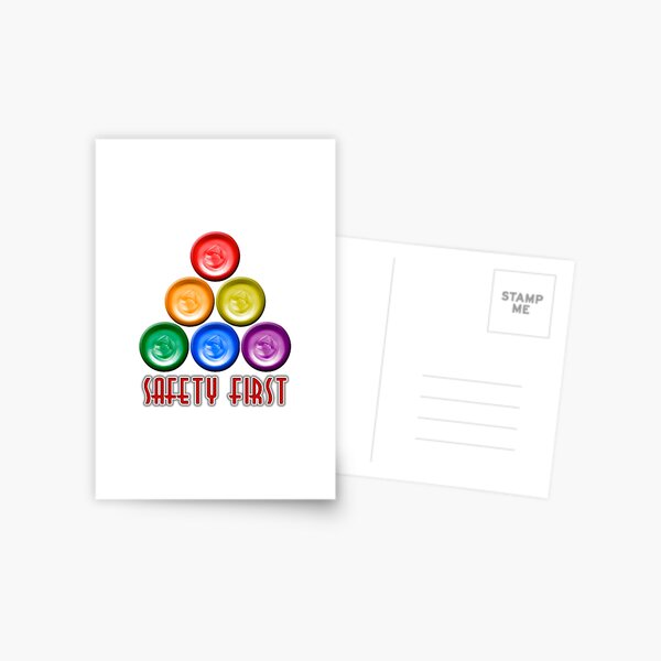 Safety First Postcard