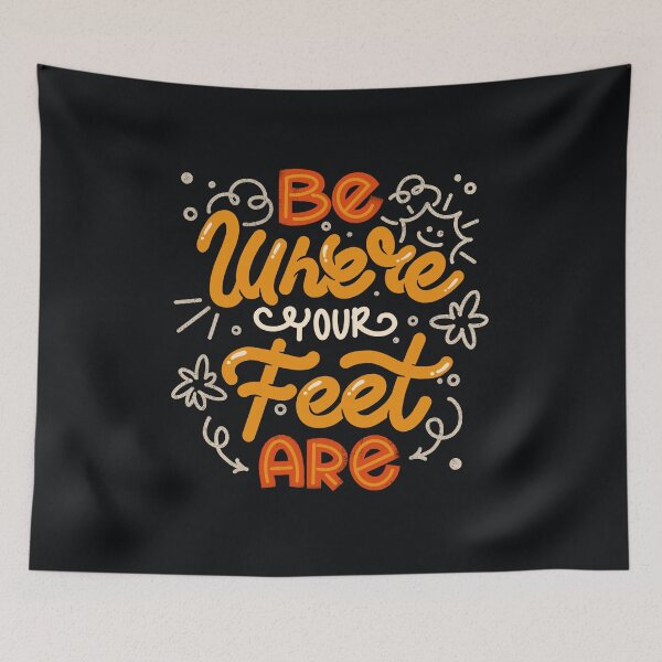 Item preview, Be Where Your Feet Are by Tobe Fonseca designed and sold by Tobe Fonseca®.