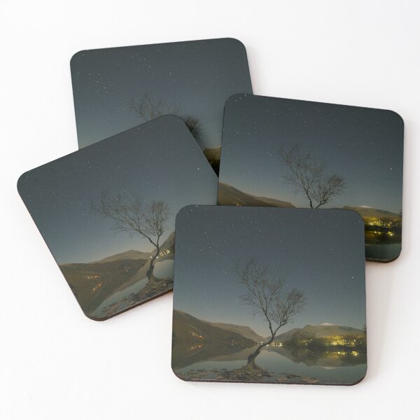 Item preview, Lonely tree at night  designed and sold by TheoPhotoraphy.
