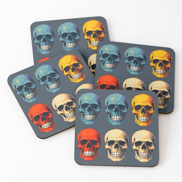 Item preview, Colorful Skulls Unleashed 2 designed and sold by Art Happens.