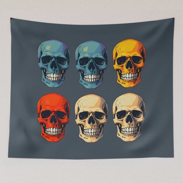 Item preview, Colorful Skulls Unleashed 2 designed and sold by Art Happens.
