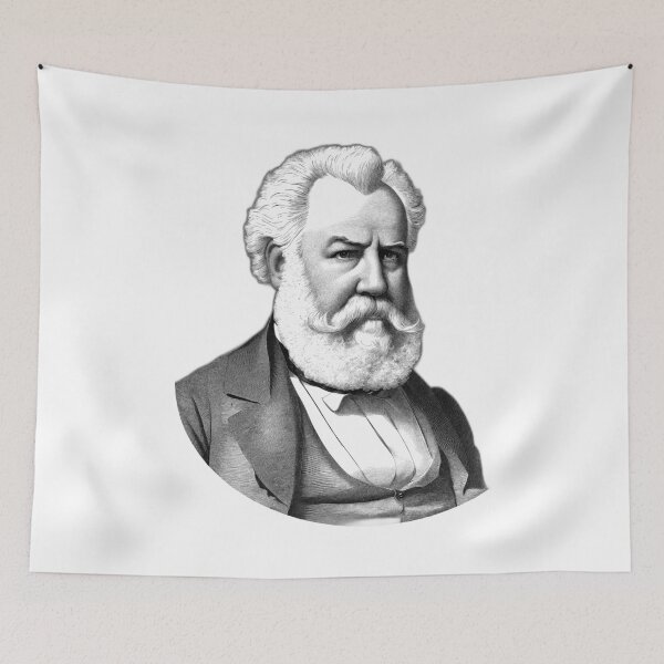 Item preview, Portrait of Alexander Graham Bell  designed and sold by NTGUILTY.