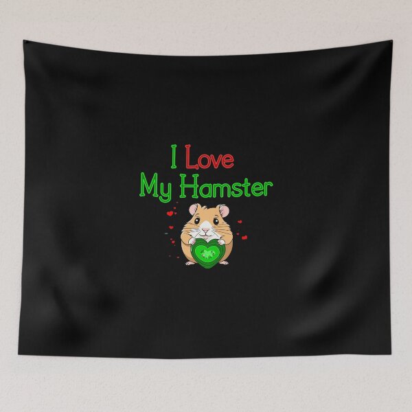 Item preview, I Love My Hamster designed and sold by HoruXtore.