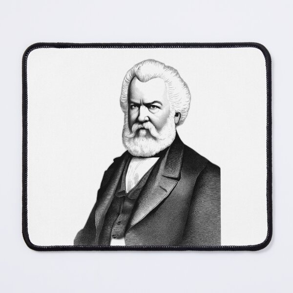 Item preview, Alexander Graham Bell Portrait designed and sold by NTGUILTY.