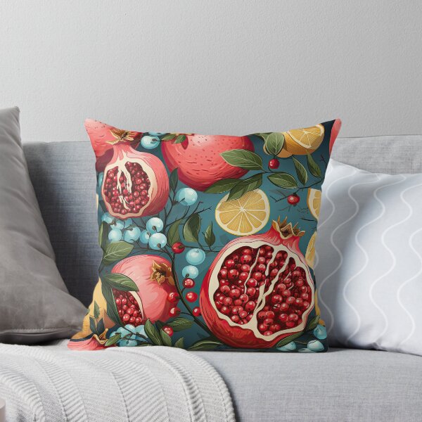 Item preview, Red Pomegranate Pattern. Juicy Fruit. 1 designed and sold by YOTA-ART.